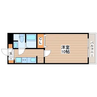 アクアコート【2階】の間取り