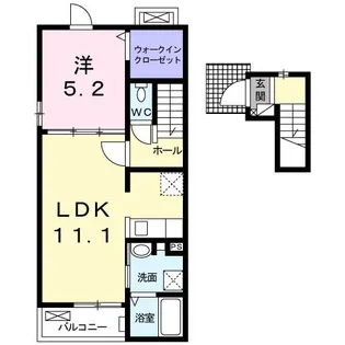 グランツ【2階】の間取り