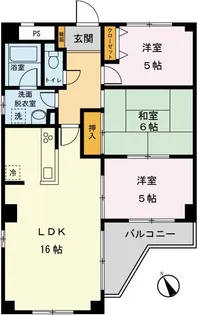 カーサフローラ【5階】の間取り