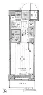 ルーブル南池袋【7階】の間取り