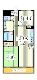 ニューオーク【1階】の間取り