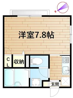 ハピネス小杉【2階】の間取り