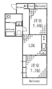 Gen Sei Boh【3階】の間取り
