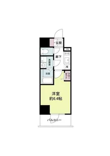 THE HUB MIYAKOJIMA【9階】の間取り