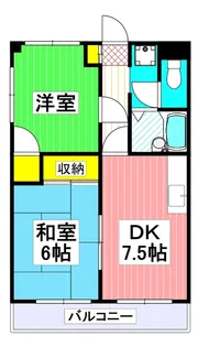 プレジオ坂本【4階】の間取り