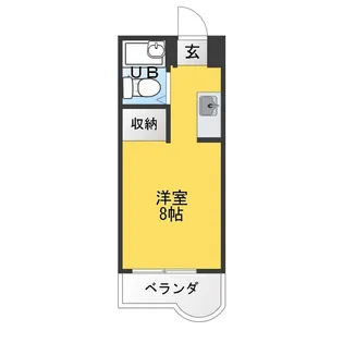 梅園ファミール【3階】の間取り