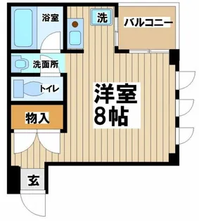 松村マンション【2階】の間取り