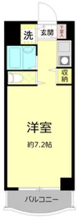 パークノヴァ横浜参番館【10階】の間取り