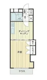 オリンポス板橋栄町【1階】の間取り