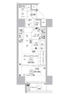 セジョリ東陽町【4階】の間取り