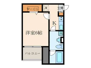 フェリーチェ杭瀬本町【1階】の間取り