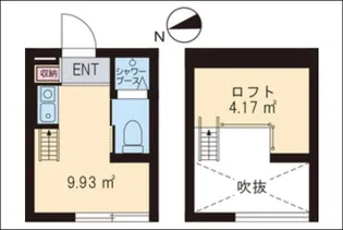 MARUI TOCLUS 西荻窪【マルイトクラス西荻窪】【2階】の間取り