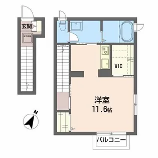 シリウス福沢【2階】の間取り