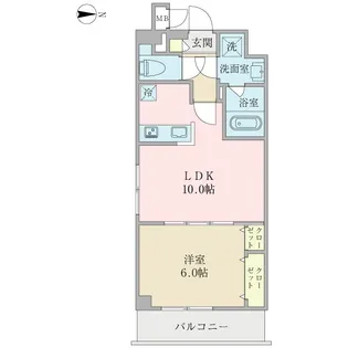 サザン湘南【4階】の間取り