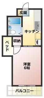 ロワールヨシダ【1階】の間取り