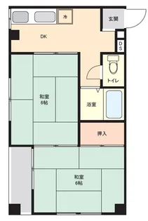瀬崎ハイツ【1階】の間取り