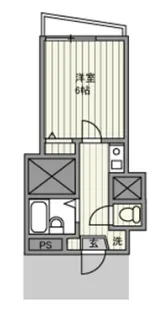 パレットハウス【4階】の間取り