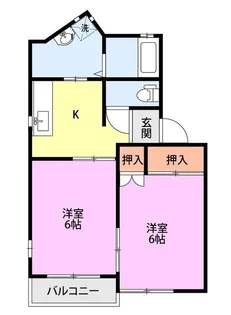 メゾン・ド・シャトーII【2階】の間取り