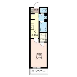 Jasty I Stage【2階】の間取り