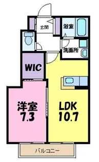 セピアコート B【1階】の間取り