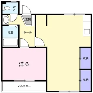 室町ハイツ【2階】の間取り
