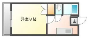 リオン西川原【2階】の間取り