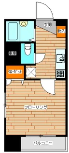 HF北四番丁レジデンス【10階】の間取り