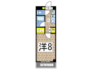 藤井マンション壱番館【4階】の間取り