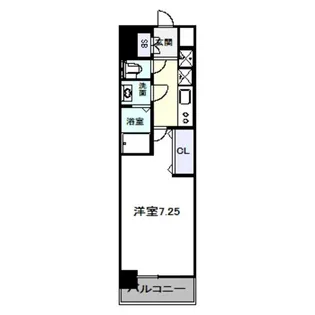 Luxeなかもず【7階】の間取り