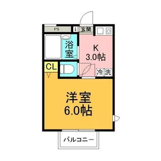 ヒルトップ鶴川【1階】の間取り