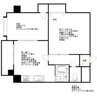 田園キャッスル横浜西口【8階】の間取り