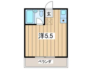 JハイツI【1階】の間取り