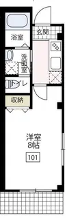 M.T.J Urasima hills【1階】の間取り