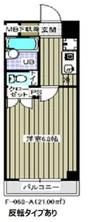 レジディア木場【6階】の間取り