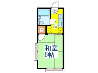 メゾネット久が原の間取り