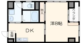 森ビル【4階】の間取り