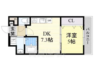 エストラーダ・ブランカ下中条【3階】の間取り