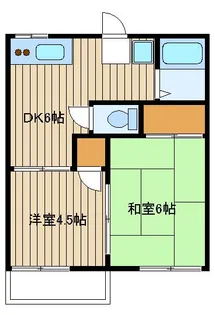 パークハイツ【1階】の間取り