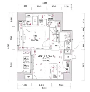 アルテシモポルト【5階】の間取り