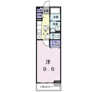 コモド アデッソ【1階】の間取り