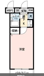 マイナビSTAYパレス三軒茶屋【2階】の間取り