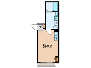 PRIME HILLS SHINJUKU【2階】の間取り