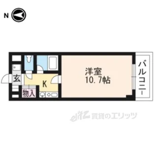 FELICE大橋【8階】の間取り