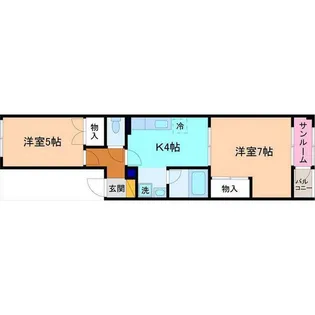レヴェリィ【3階】の間取り