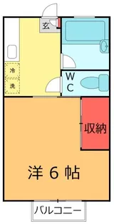 エステート小金【1階】の間取り