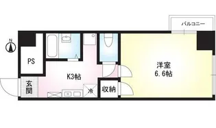 山王ハマセイホウ【4階】の間取り