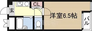 リバーサイド柴島【2階】の間取り
