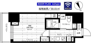 グランドコンシェルジュ六本木【1階】の間取り