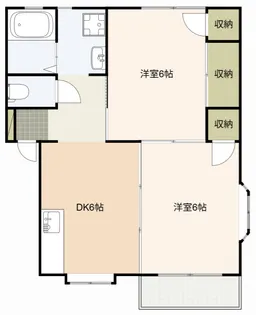 グランデーヌM’s C【2階】の間取り