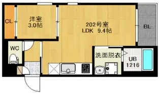 REGALEST ニコル【2階】の間取り